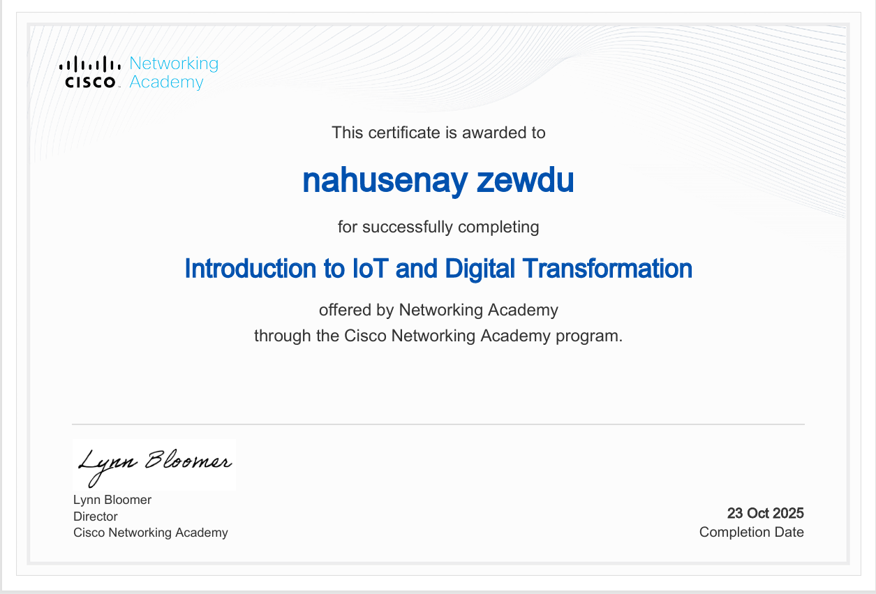 cisco certificate